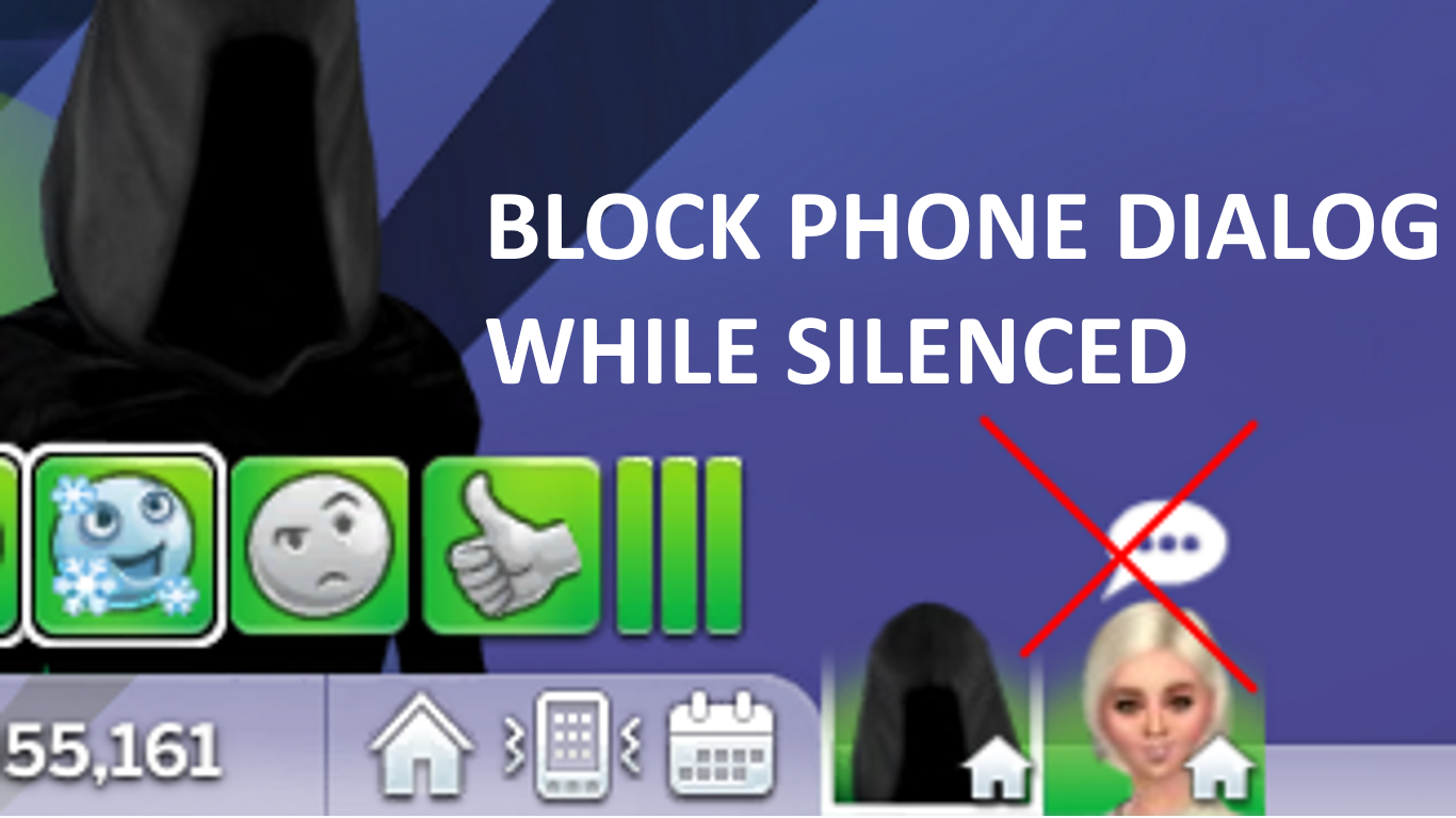 Phone Dialog Silenced